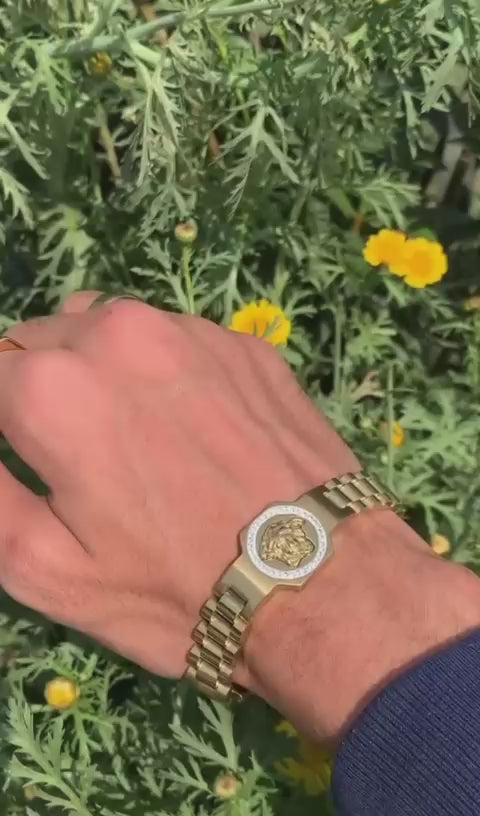 Bracelet with Lion Emblem