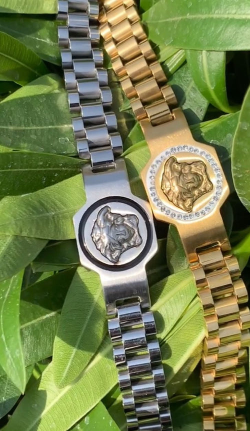 Bracelet with Lion Emblem