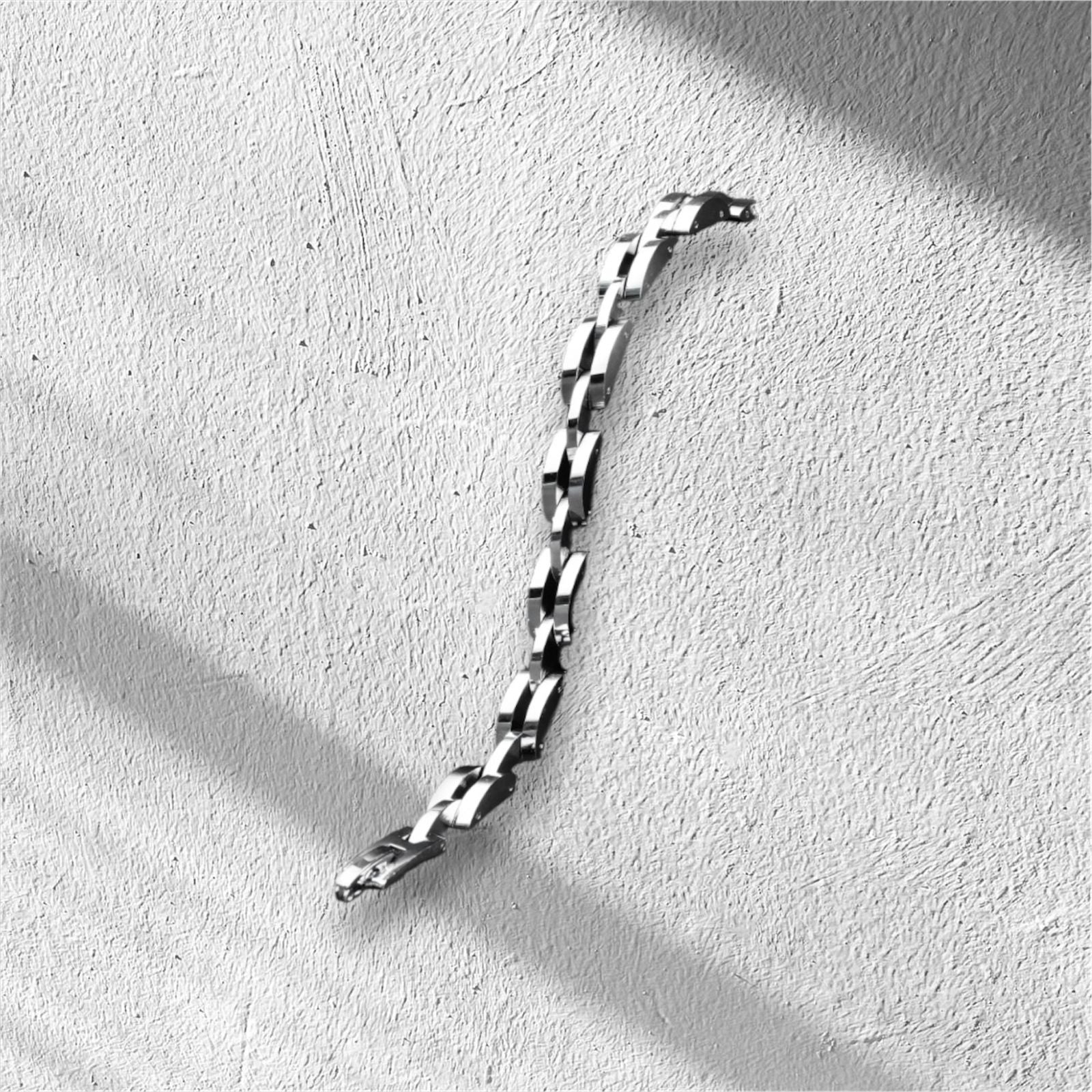 Silver Moonlit chain Bracelet